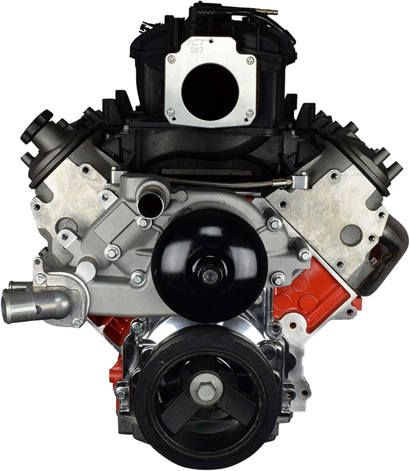 LS Drive by Wire Throttle Body Adapter / LS3 4 Bolt Intake to LS1 3 Bolt TB DBW 551567 image number 3