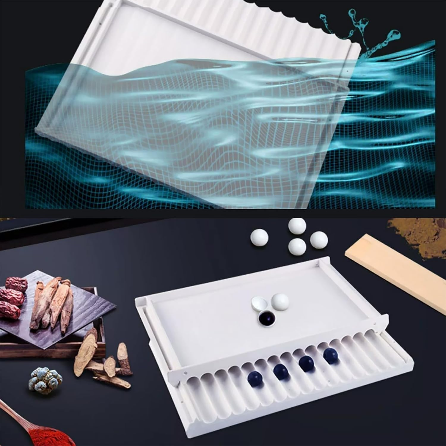 Manual Taro Ball Cassava Ball Maker, Tapioca Pearls Forming Maker, Commercial Boba Bubble Popping Taro Forming Machine, DIY Tapioca Pearl Making Machine for Milk Tea Shop, Home Kitchen(5Mm) image number 2