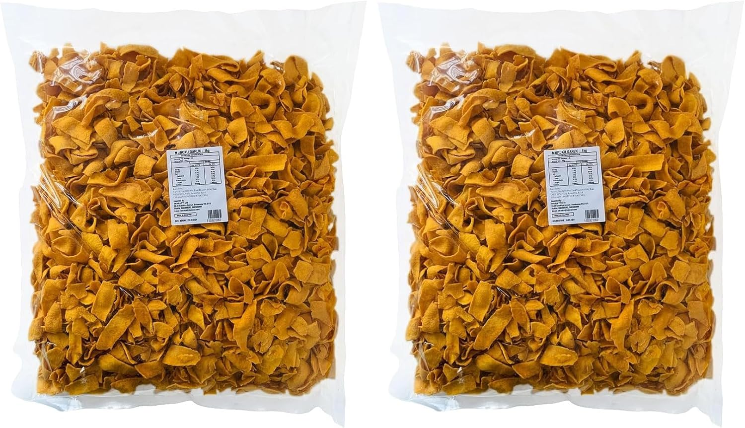 Delyco Muruku Garlic Poondu Muruku Indian Snack Ready to Eat 1 Kg image number 3