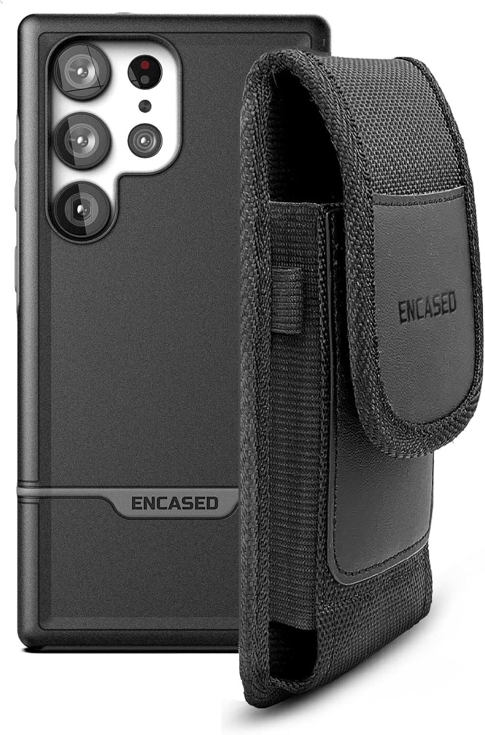 Rebel Case with Belt Pouch for Samsung Galaxy S23 Ultra - Protective Phone Case with Holster Clip (2023 Release) (S23 Ultra)