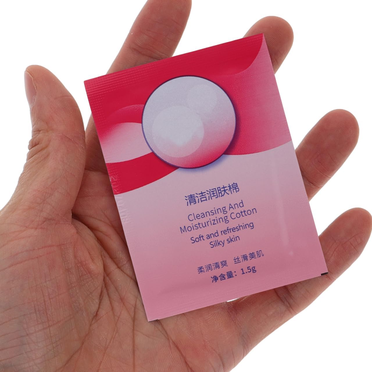 Ipetboom 20Pcs Wax Removal Wipes Post Waxing Skin Care Soft Cotton Pads with Nourishing Ingredients for Gentle after Wax Oil and Remover image number 2