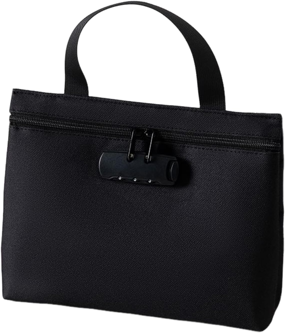 Lockable Money Bag - Secure Storage Pouch, Travel Security Case, Protective Holder for Valuables, Keys, Jewelry, Passport, Security Storage Bag with Interim