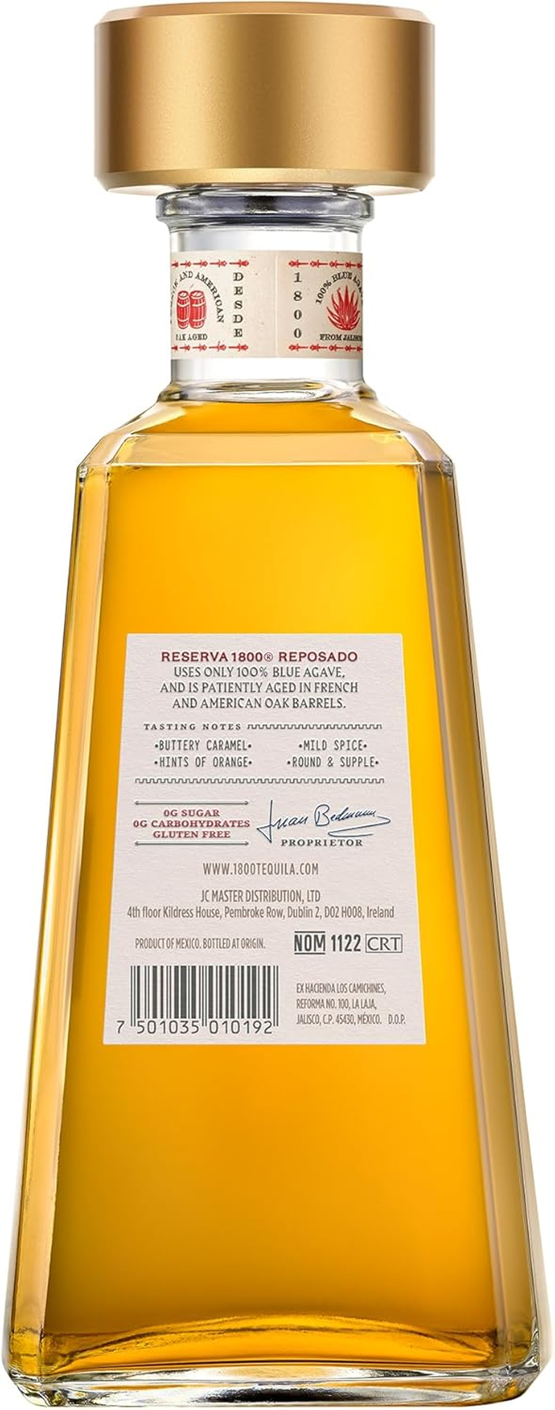 1800 Reposado Tequila Reserva 700Ml image number 2