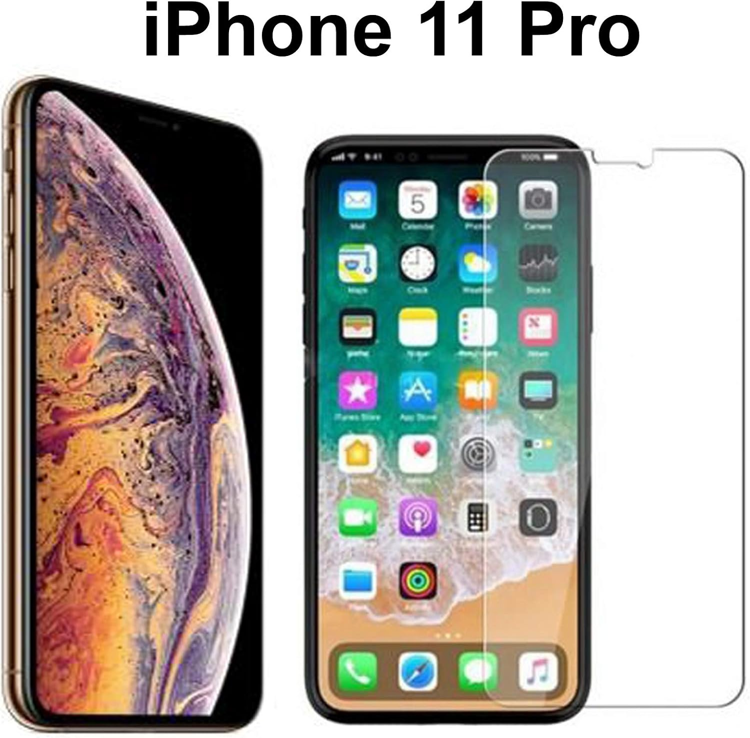 Anti-Scratch 4H PET Film Screen Protector Apple Iphone 11 PRO Front image number 2