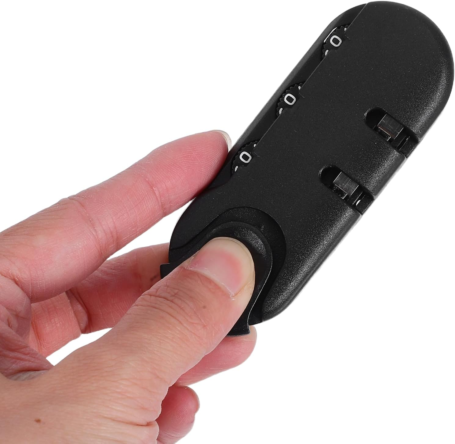 COMPUKAS 3Pcs Backpack Anti-Theft Lock Combination Password Security for Luggage Suitcases Bags with Thumb Operation Lightweight Travel Gear for Business Trips image number 5