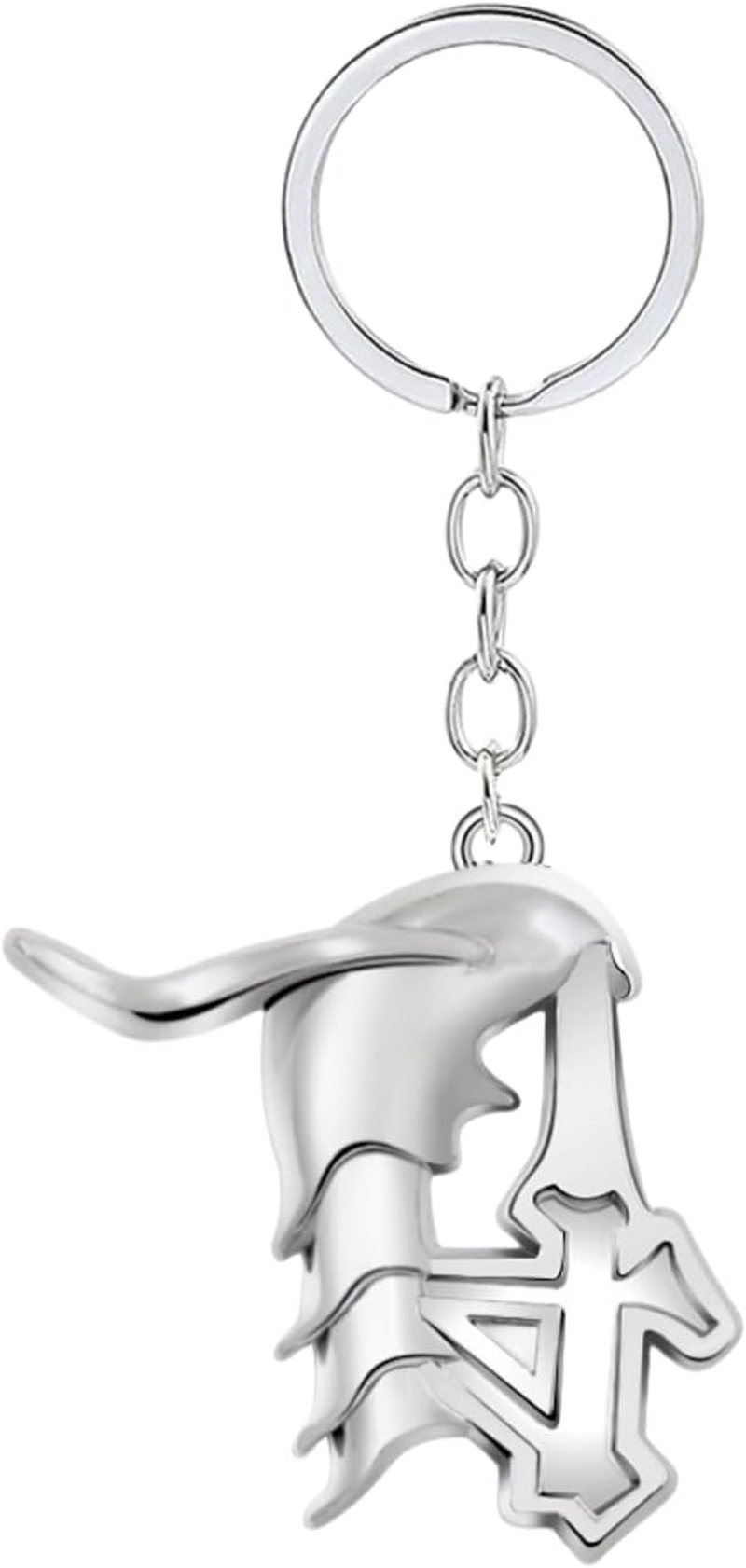 Hamish Anime Merch Shinigami Ulquiorra Keychain Ulquiorra Cifer Keychain Anime Accessories Anime Props Pendant Hangings Ornaments image number 1