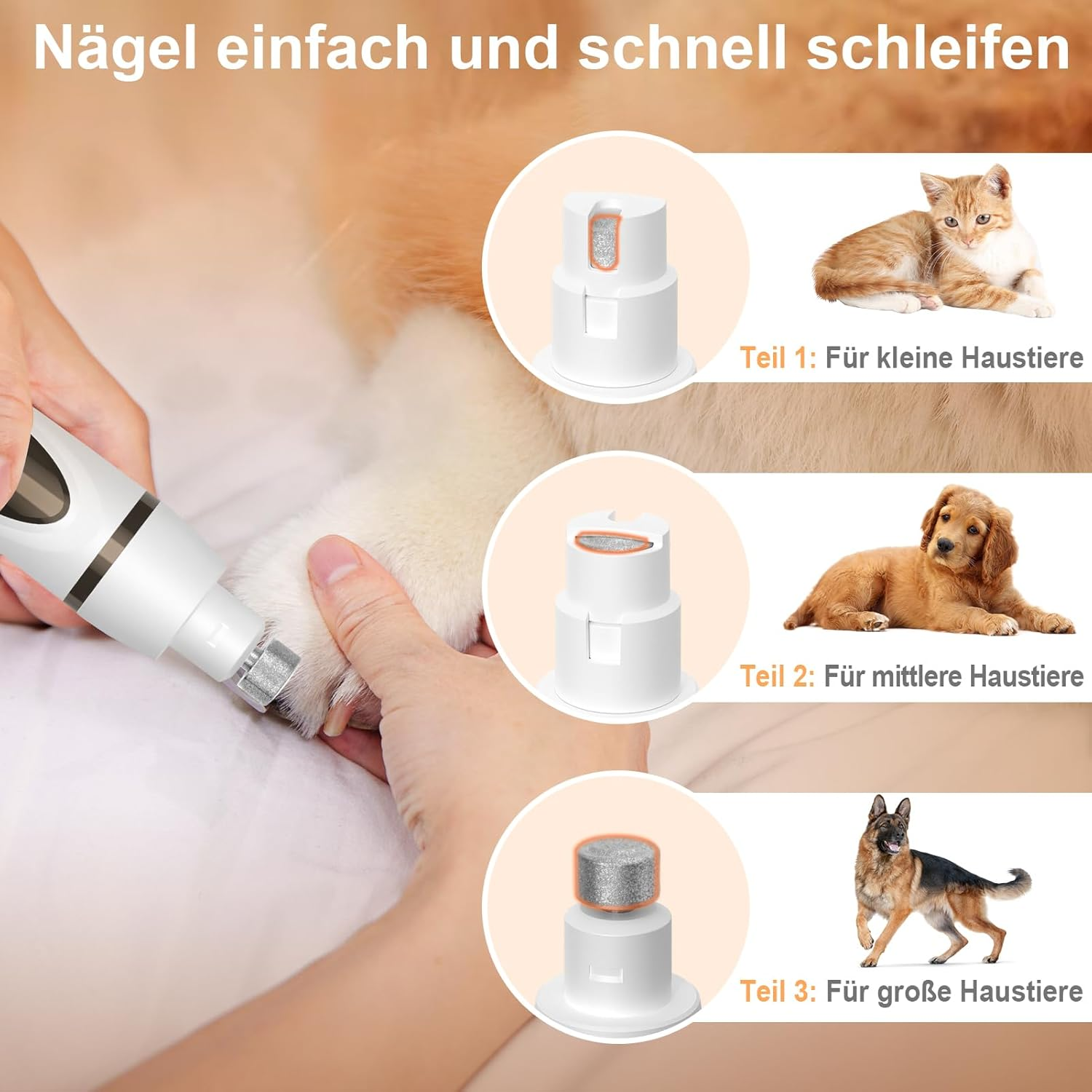Dog Paw Trimmer with LED Lighting image number 4