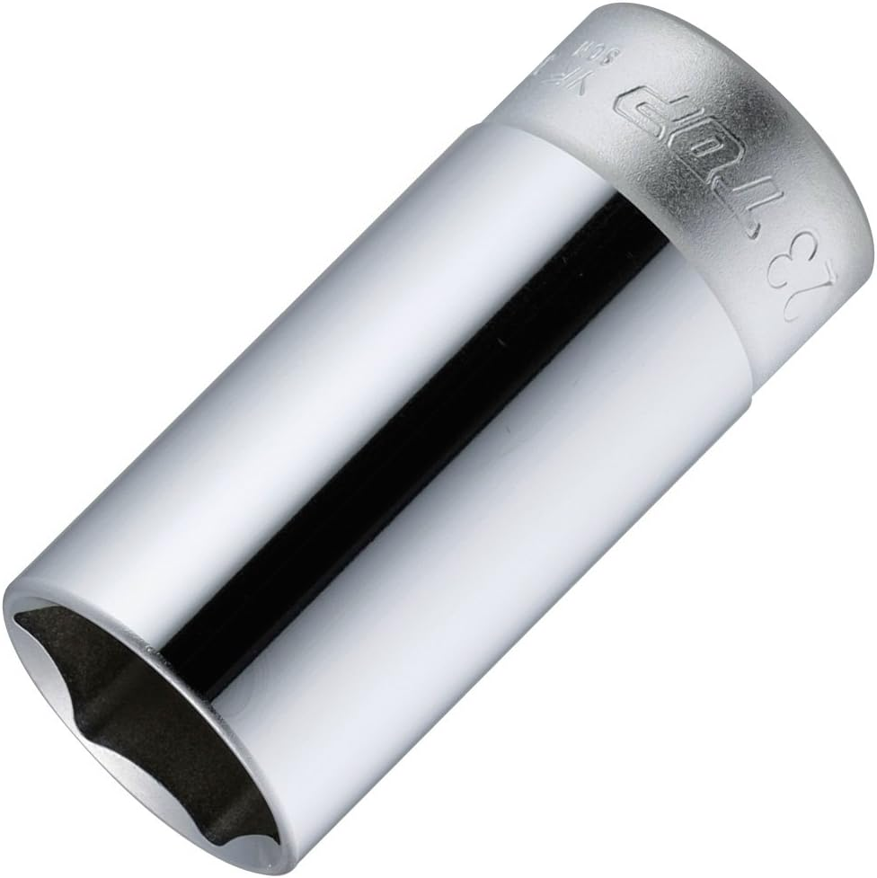 TOP Socket Wrench Set, Insertion Angle, 0.5 Inch (12.7 Mm), Case, Strong Type, Ratchet Handle, 0.4-1.1 Inches (10-27 Mm) Socket, 10 Piece Set, Total 10 Piece Set, Tsubame Sanjo, Made in Japan image number 5