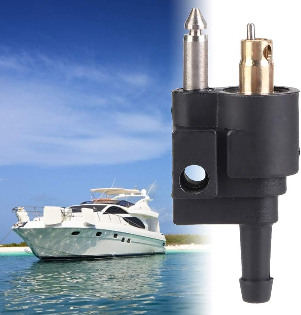 Boat Motor Fuel Connector Pipe Joint for /4 Inch Outboard Motor - Fuel Adapter Kit