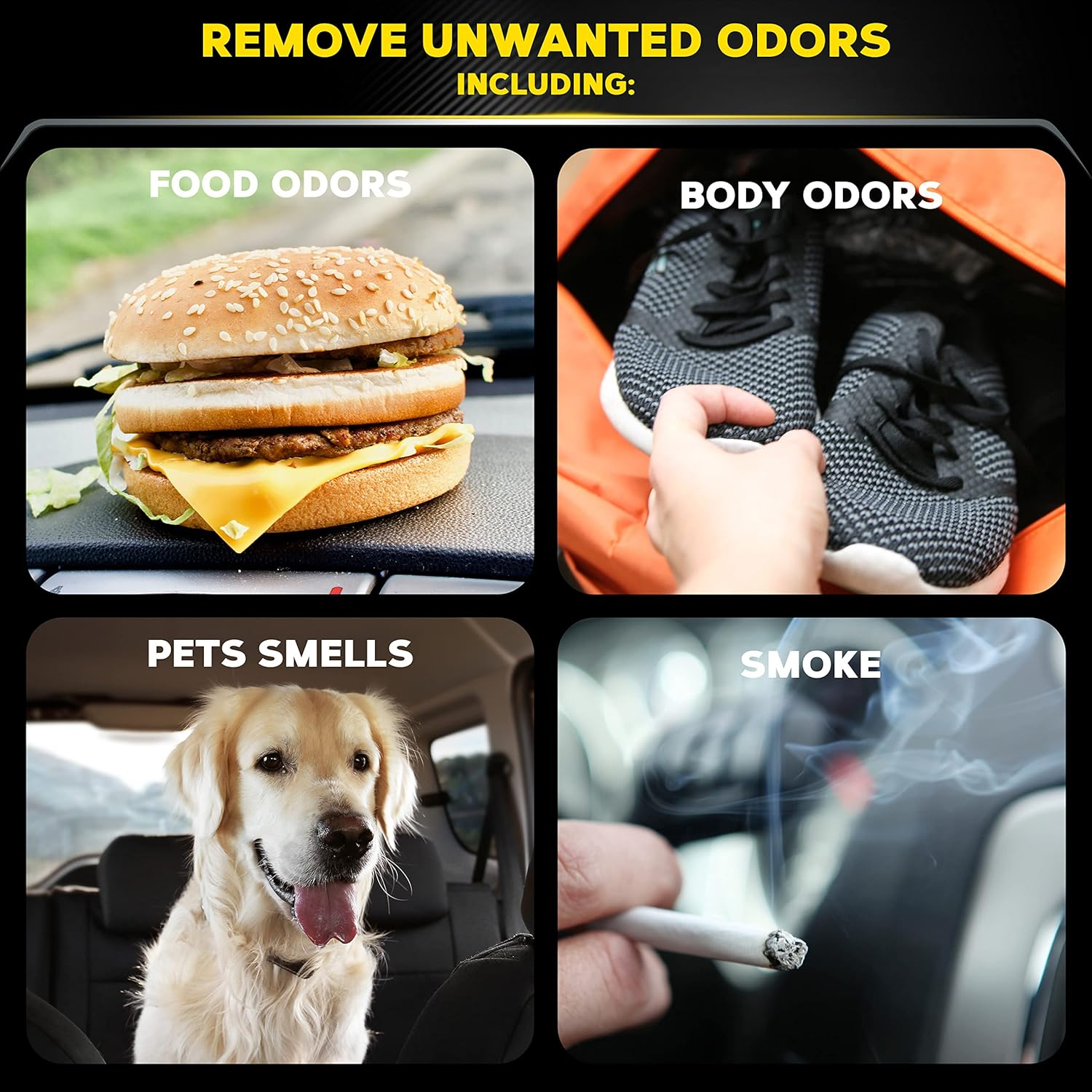 Meguiar'S Whole Car Air Freshener Scent Spray - Air Re-Fresher with New Car Scent - Odor Eliminator to Eliminate Strong Unpleasant Vehicle Odors - Advanced Re-Fresher Technology - 57 G image number 2