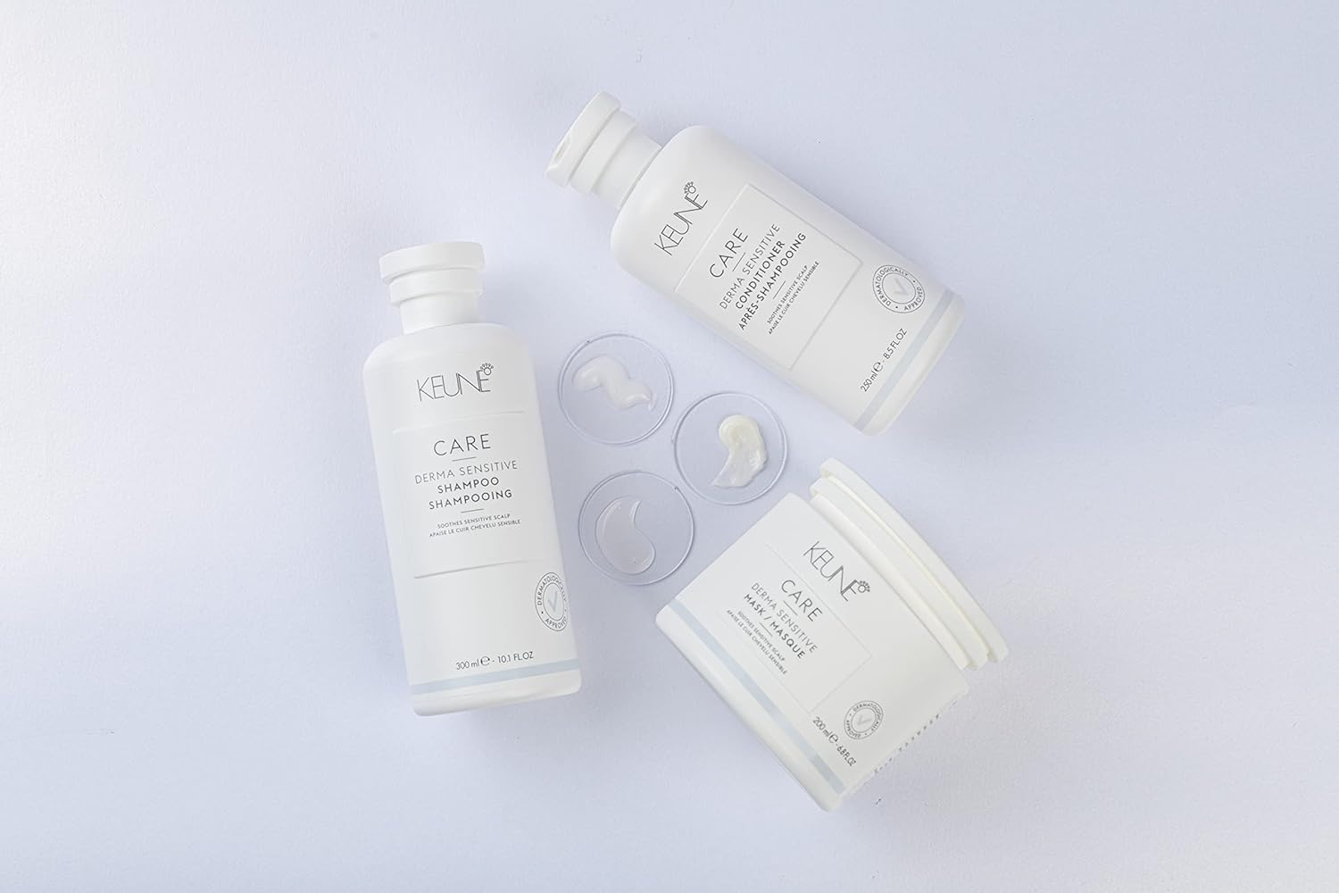 Keune Care Line Derma Sensitive Shampoo - Calming Shampoo for Irritated Skin 300 Ml image number 1