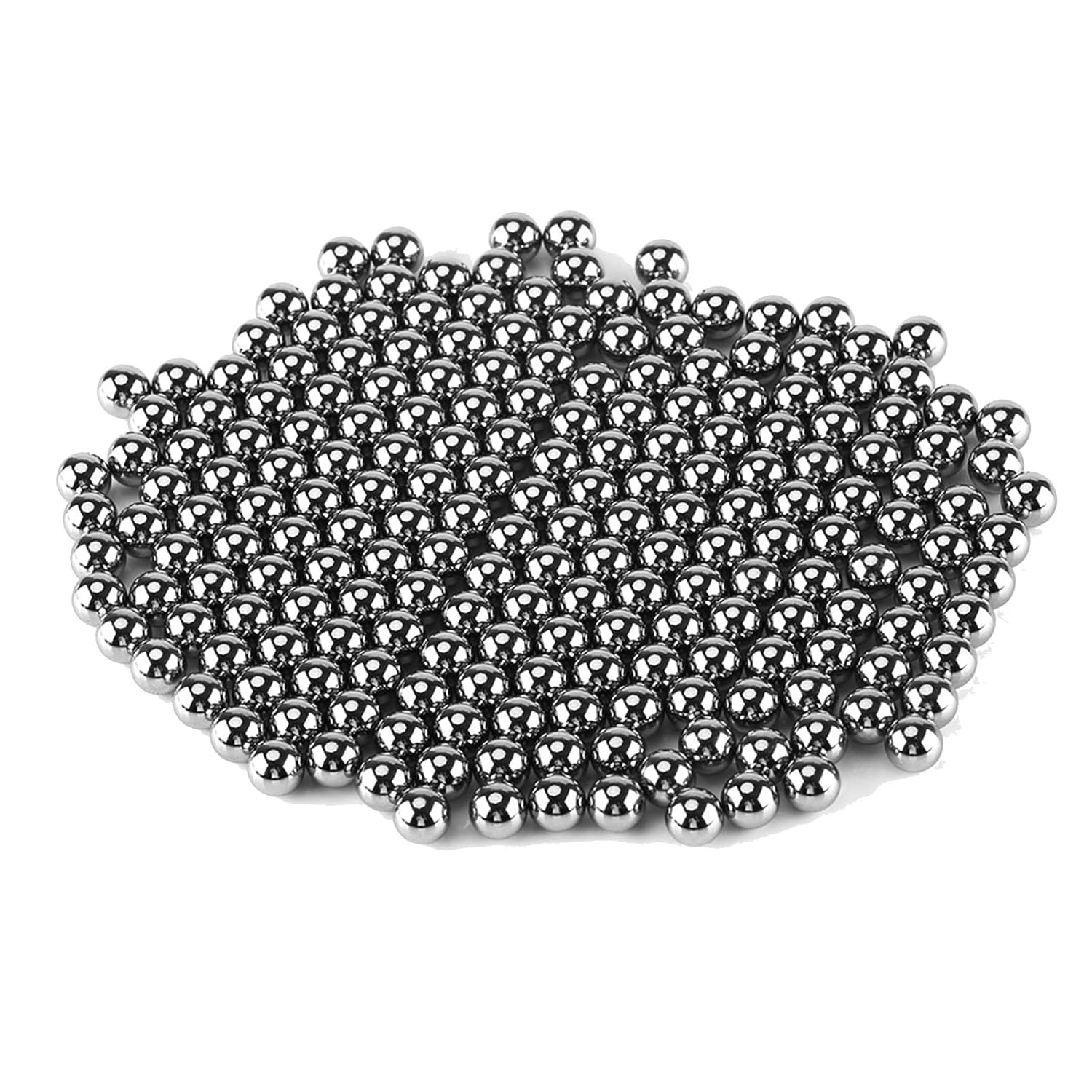 1/4 -Inch G10 Steel Balls, 200 Pcs Industrial Storage Balls for Roles and Bearings image number 2