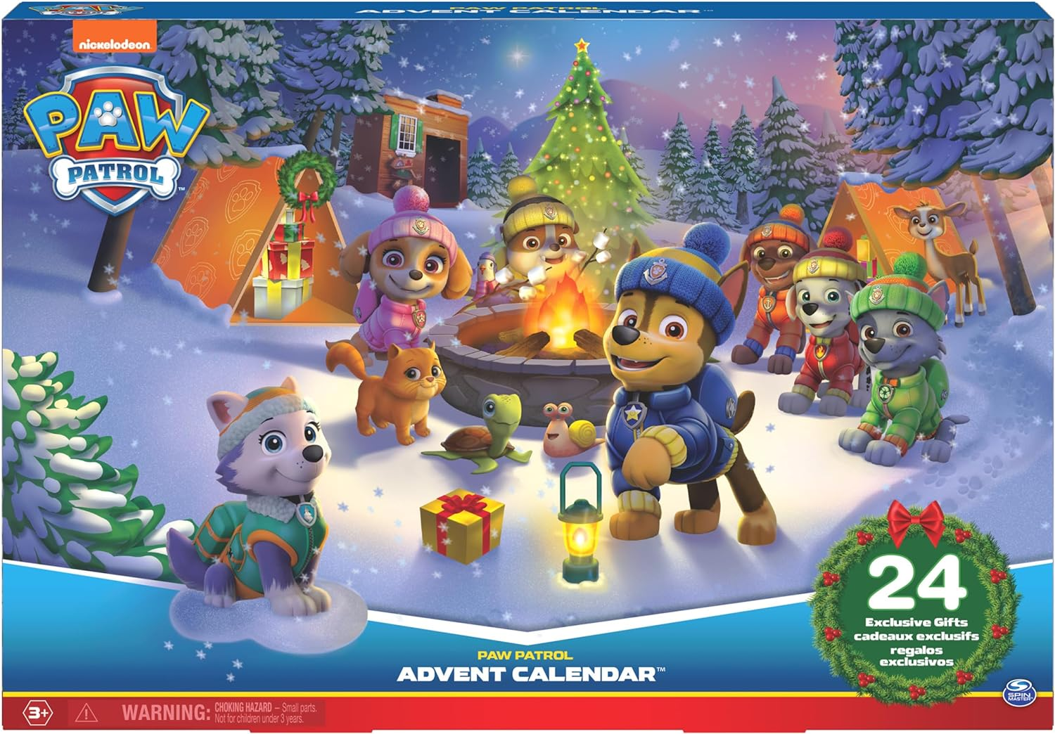 PAW Patrol Advent Calendar with 24 Surprise Toys - Figures, Accessories and Kids Toys for Ages 3 and Up! image number 6