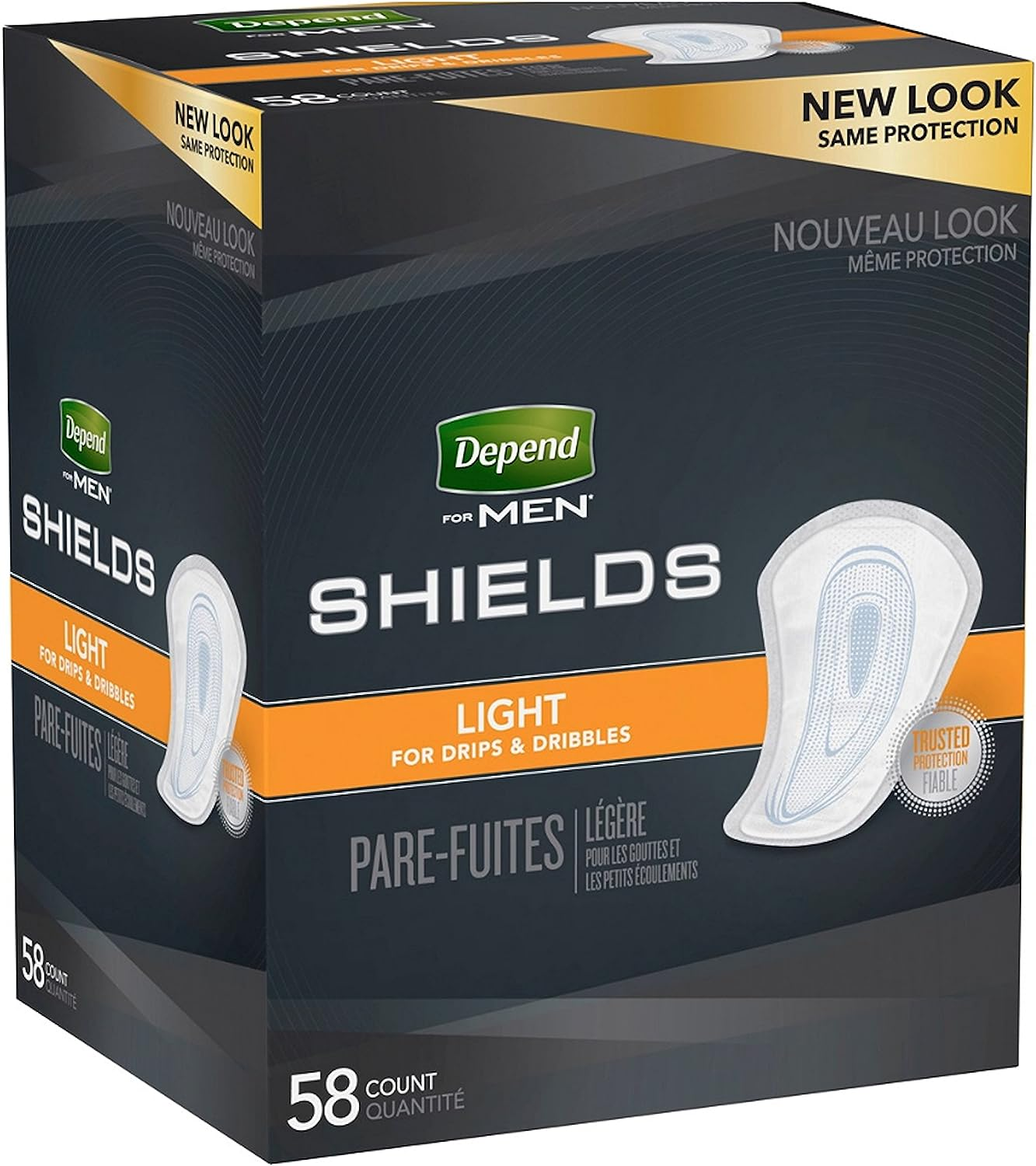 Light Absorbency Shields for Men - 1 Box image number 1