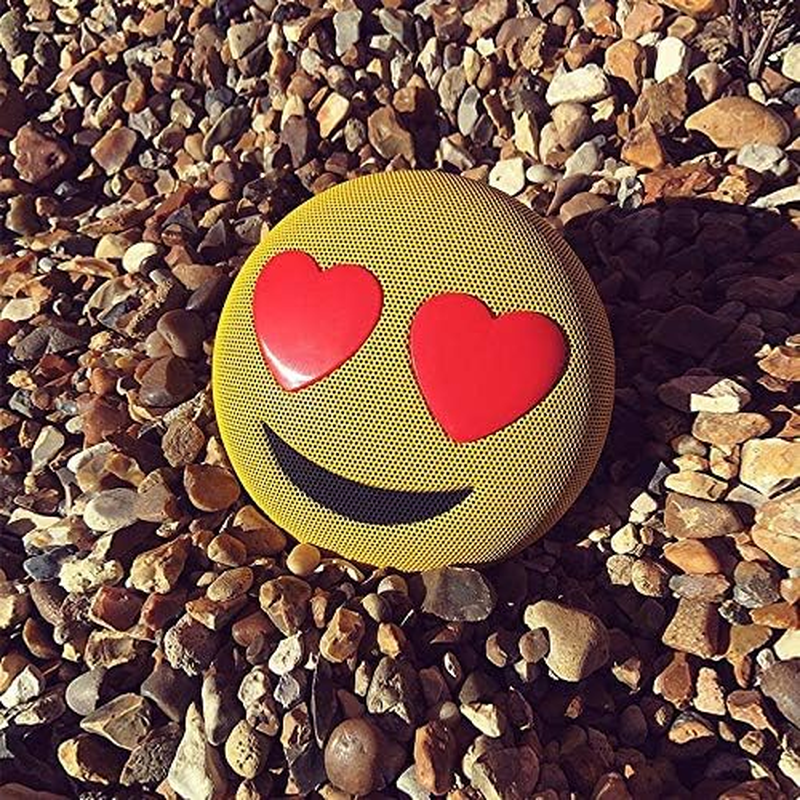 Jam Audio Jamoji Love Emoji Portable Bluetooth Speaker, Perfect Stocking Filler, Wireless, 6Hrs Battery Life, Speakerphone, Integrated Stand, Aux-In - Stream Iphone 8 7 6S, Ipad, Samsung + More image number 1