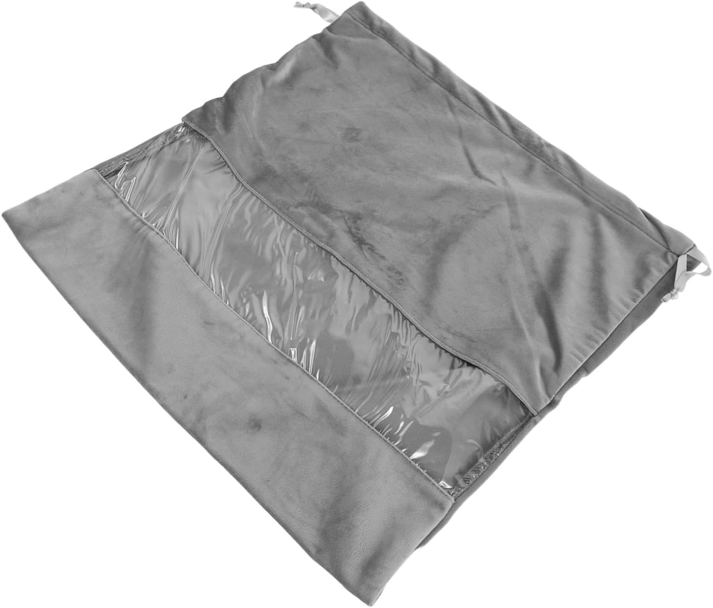 KAILIKETIY Travel Hair Dryer Bag with Drawstring Transparent Dustproof Pouch for Dryer and Accessories Lightweight Storage Bag for Clothes Makeup and Small Essentials Portable Organizer For