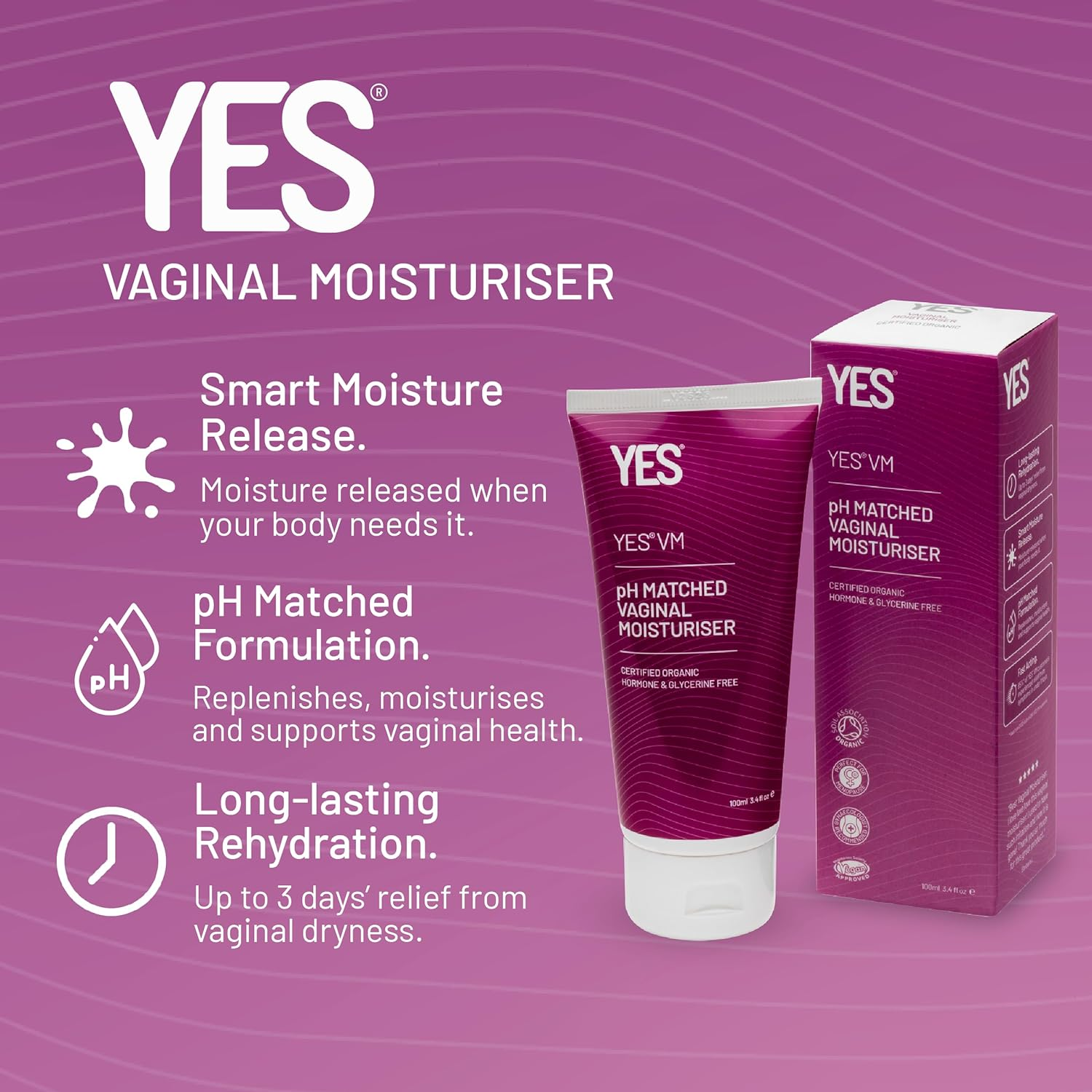 YES Water Based Vaginal Moisturiser 100 Ml image number 6