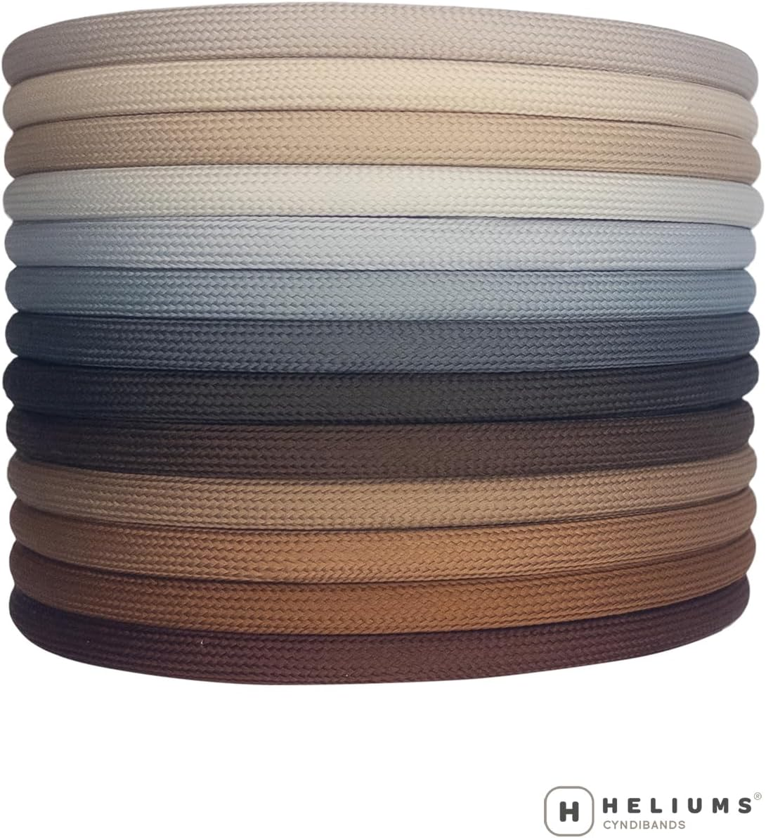 Heliums Thin Headbands for Women - 8Mm Skinny Headband, 4 Count, Comfortable Narrow Hair Bands Blend with Hair Color (Dark Blonde, Sandy, Beige and Ash Blonde) - Gray Shades image number 5