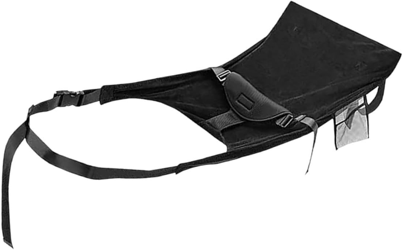 SUPVOX Airplane Travel Bed Portable Lightweight Foldable Seat Extender with Travel Footrest Flight for Long Distance Trips image number 2