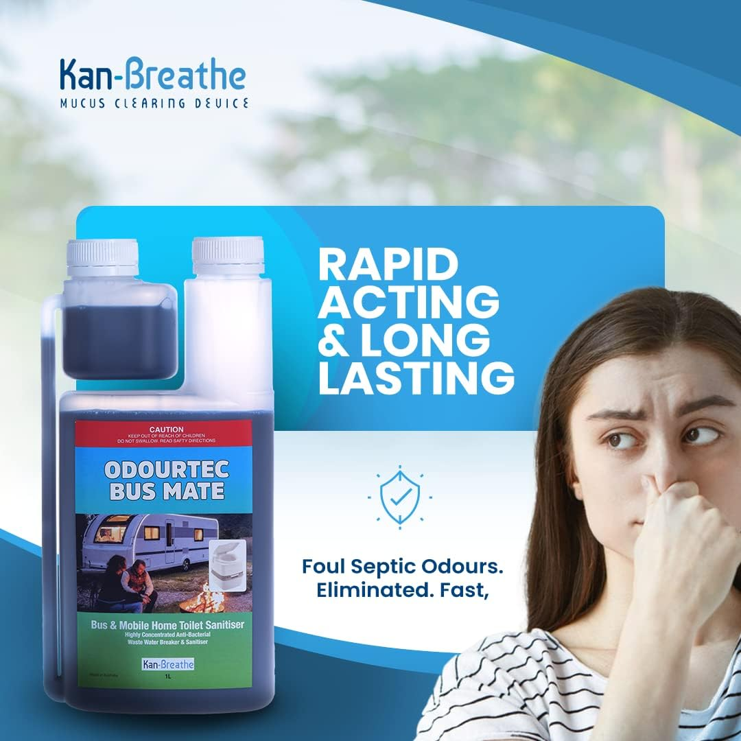 TOILET CHEMICAL CARAVAN SANITISER POWERFUL CAMPING MOBILE HOME1L anti Bacterial Made in Australia