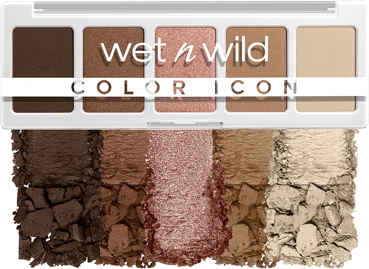 Wet N Wild Color Icon Eyeshadow Makeup 5 Pan Palette, Matte, Shimmer, Metallic, Long Wearing, Rich Buttery Pigment, Cruelty Free - Walking on Eggshells image number 4