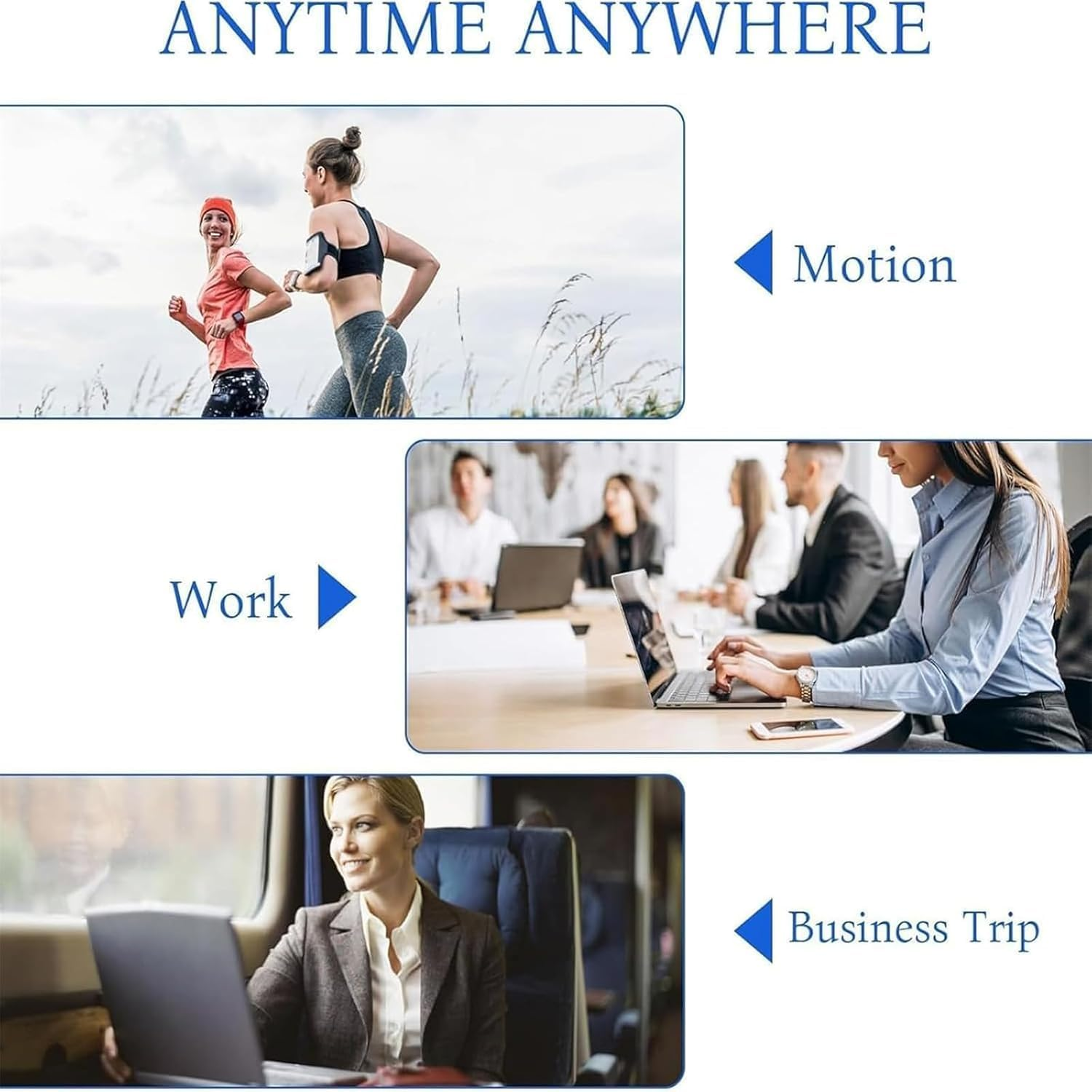 Ailymur V2 Translator Earbuds, Translation Headphones Real Time, 144 Languages & Accents Two-Way Translator Pods Real Time, for Travel Business Learning (Black) image number 3