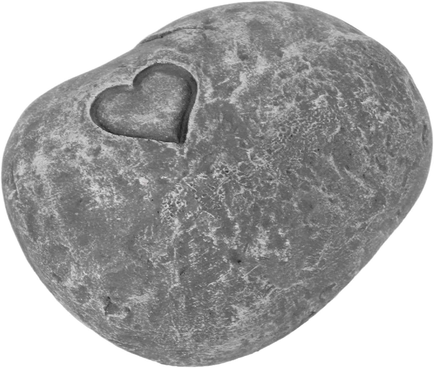 RASTKY Customizable Pet Memorial Stone, Engraving Resin Cat Grave Marker for Outdoor Garden, Weatherproof And, Default, Love Stone Grey image number 1