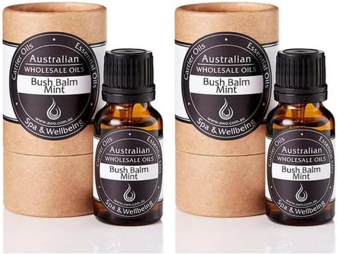 Australian Wholesale Oils Bush Balm Mint Essential Oil 15 Ml