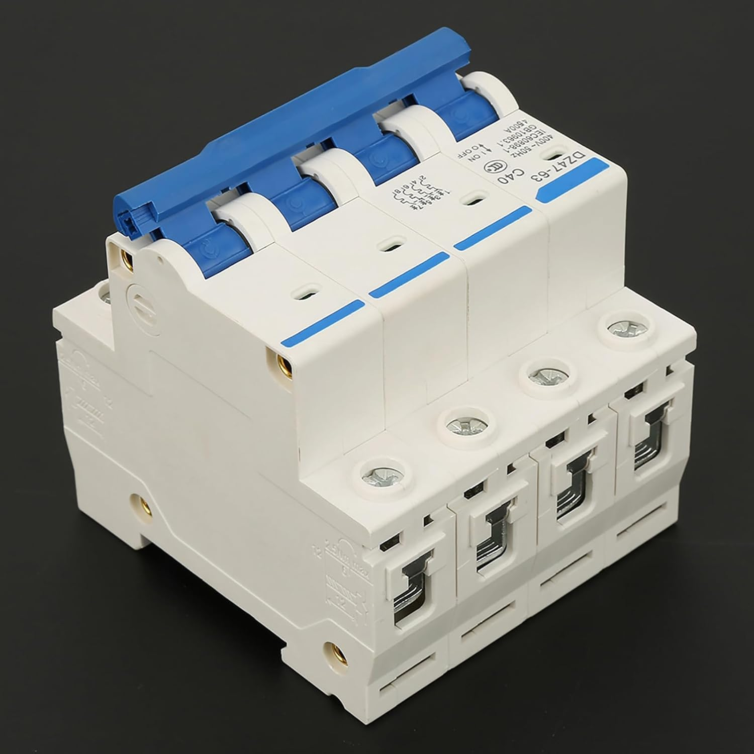 Mystical/Fantasy Retardant Material, Sensitive Action, Versatile Usage Miniature Circuit Breaker 4P 40A 400V 50Hz, Tools, Equipment, Instruments, Suitable for Solar Energy Systems, image number 2