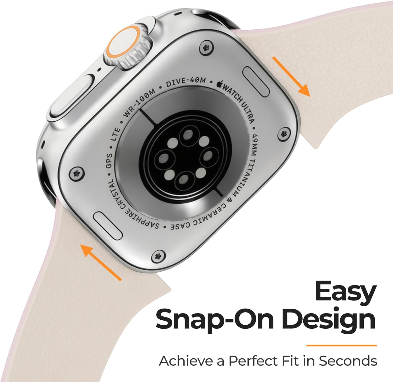 Haugboag Magnetic Silicone Strap Compatible for Apple Watch Band 38Mm 40Mm 41Mm 42Mm 44Mm 45Mm 46Mm 49Mm Women Men, Soft Sport Strap for Iwatch Ultra3/2/1 SE3/2/1 Series 11 10 9 8 7 6 5 4 3 2 1