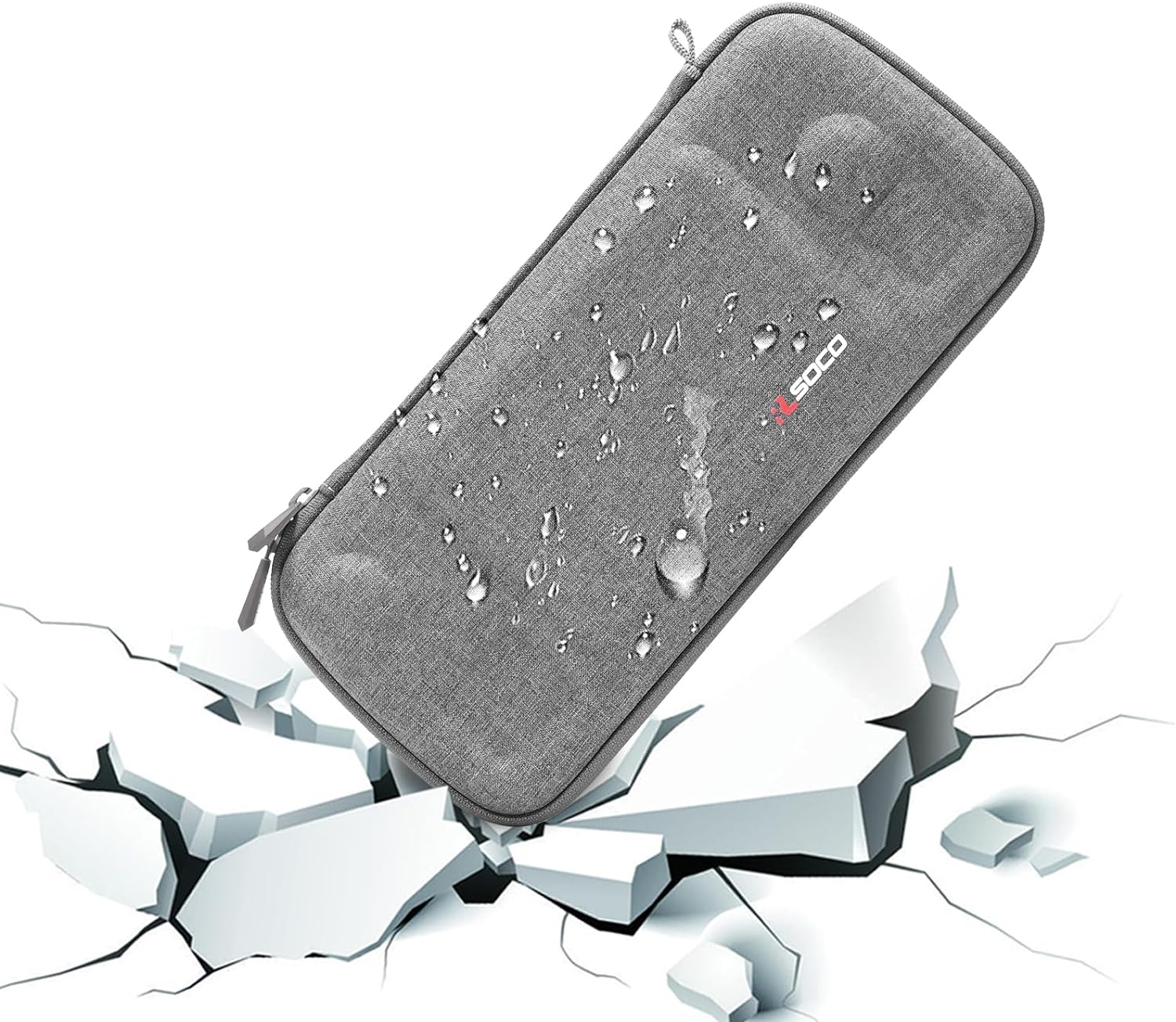 RLSOCO Hard Case for ASUS ROG Ally X Handheld Gaming Device - Grey (Case Only)