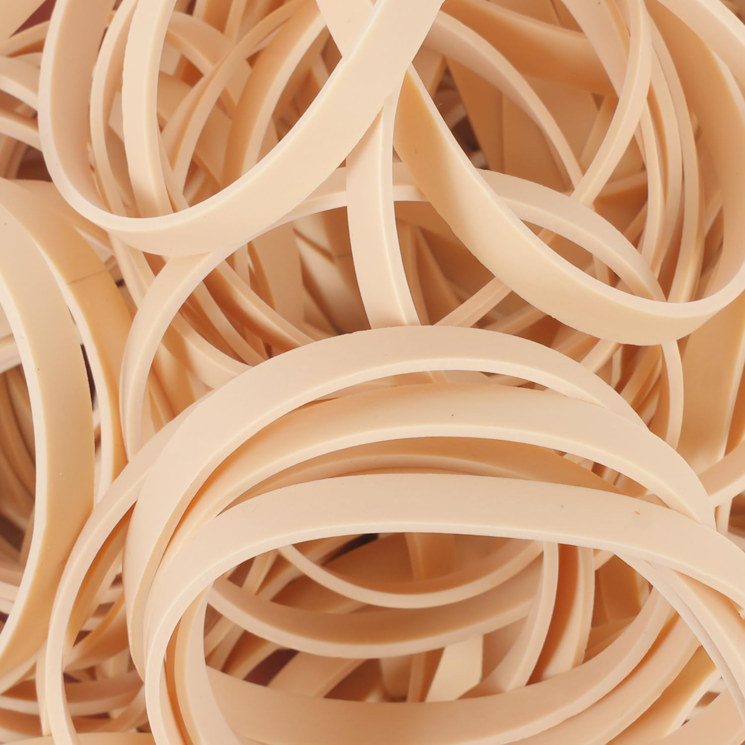 Rubber Bands No.64 Size#64 Elastic Rubber Band 200 Grams Beige Office Supplies File Folders Litter Box image number 2