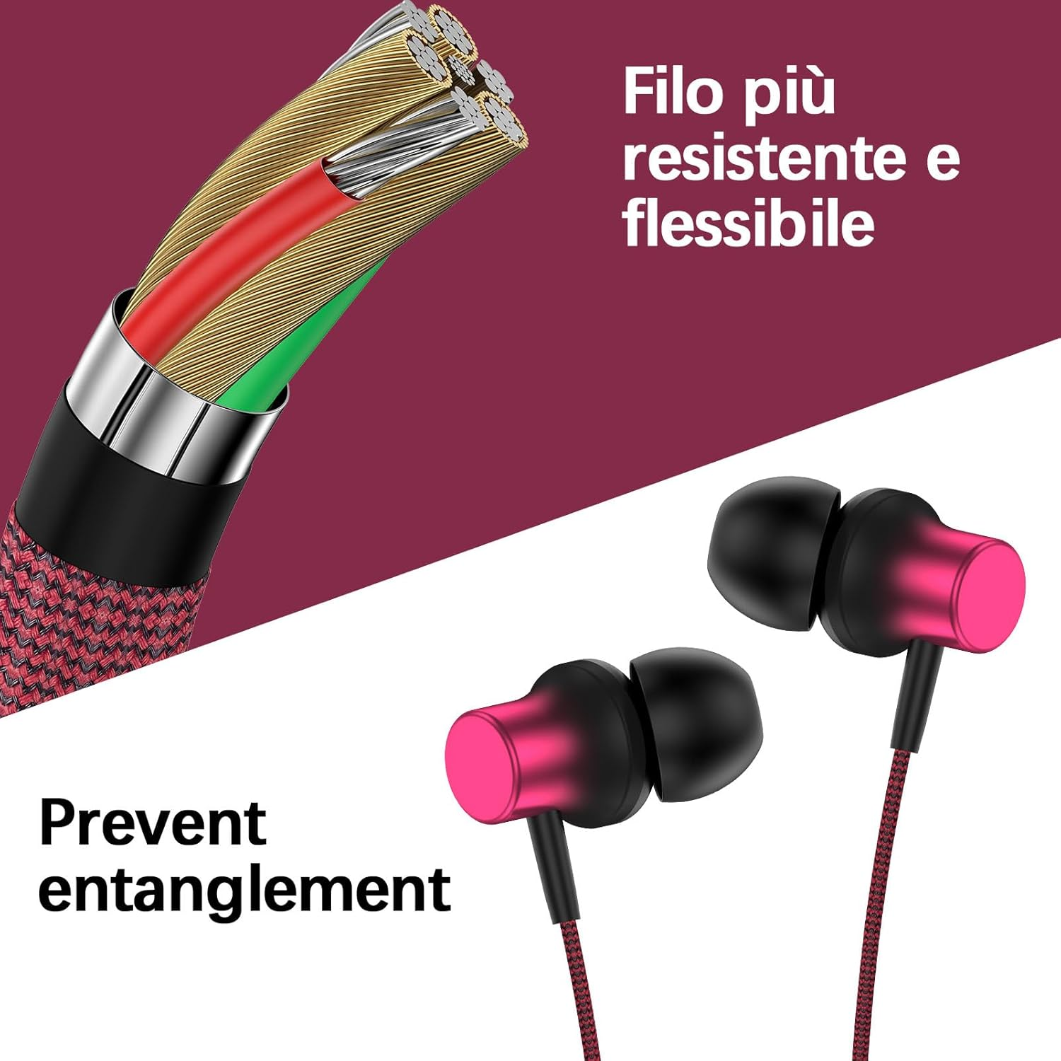 In-Ear Headphones with Wired USB C Headphones for Samsung Galaxy S25 Ultra S24 S23 A56 A16 with Microphone and Volume Control Hi-Fi Stereo Type C Earphones for Iphone 16 Pro Max 15 plus 16E Ipad Pro image number 1