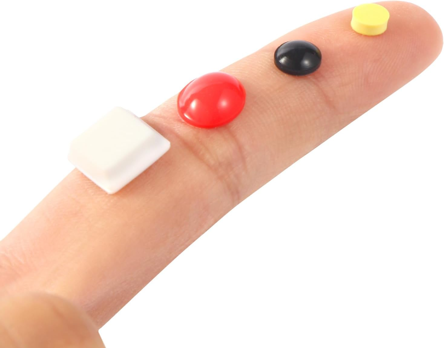 Limitlesslab Bump Dots for Visually Impaired 165 Pcs Combo Pack(4 Colors) - Low Vision Aids Braille Stickers Raised Tactile Dots for Elderly, Blind image number 5