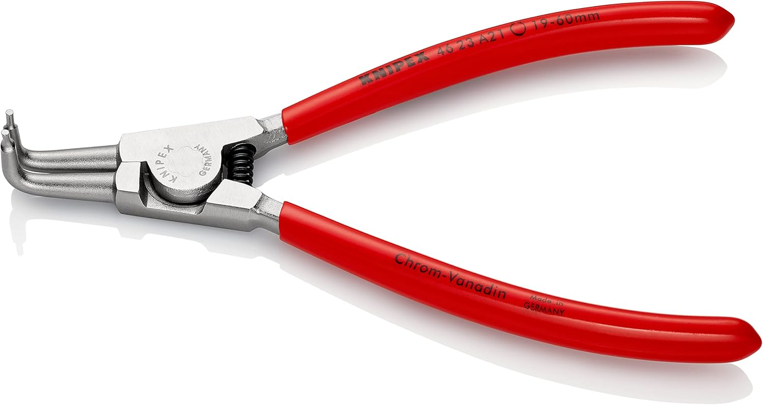 Knipex 46 23 A21 External Bent Circlip Plier, 170 Mm Length image number 1