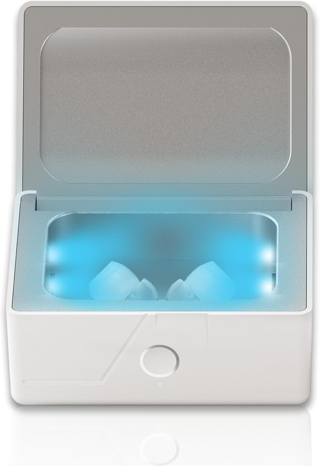 Automatic Hearing Aid Dryer and Electronic Cochlear Dehumidifier UV-C Disinfecting Sanitizer Cleaning Case Holder and Drying Box image number 5