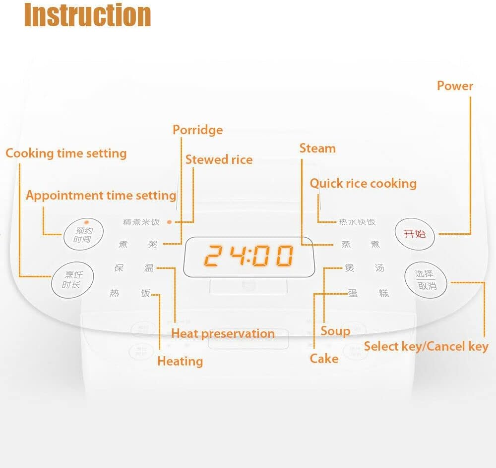 Xiao Mi Mijia Electric Rice Cooker C1 3L Adjustable Kitchen Appliance Capacity Multifunction Automatic Rice Cooker for 2-4 Perso image number 6