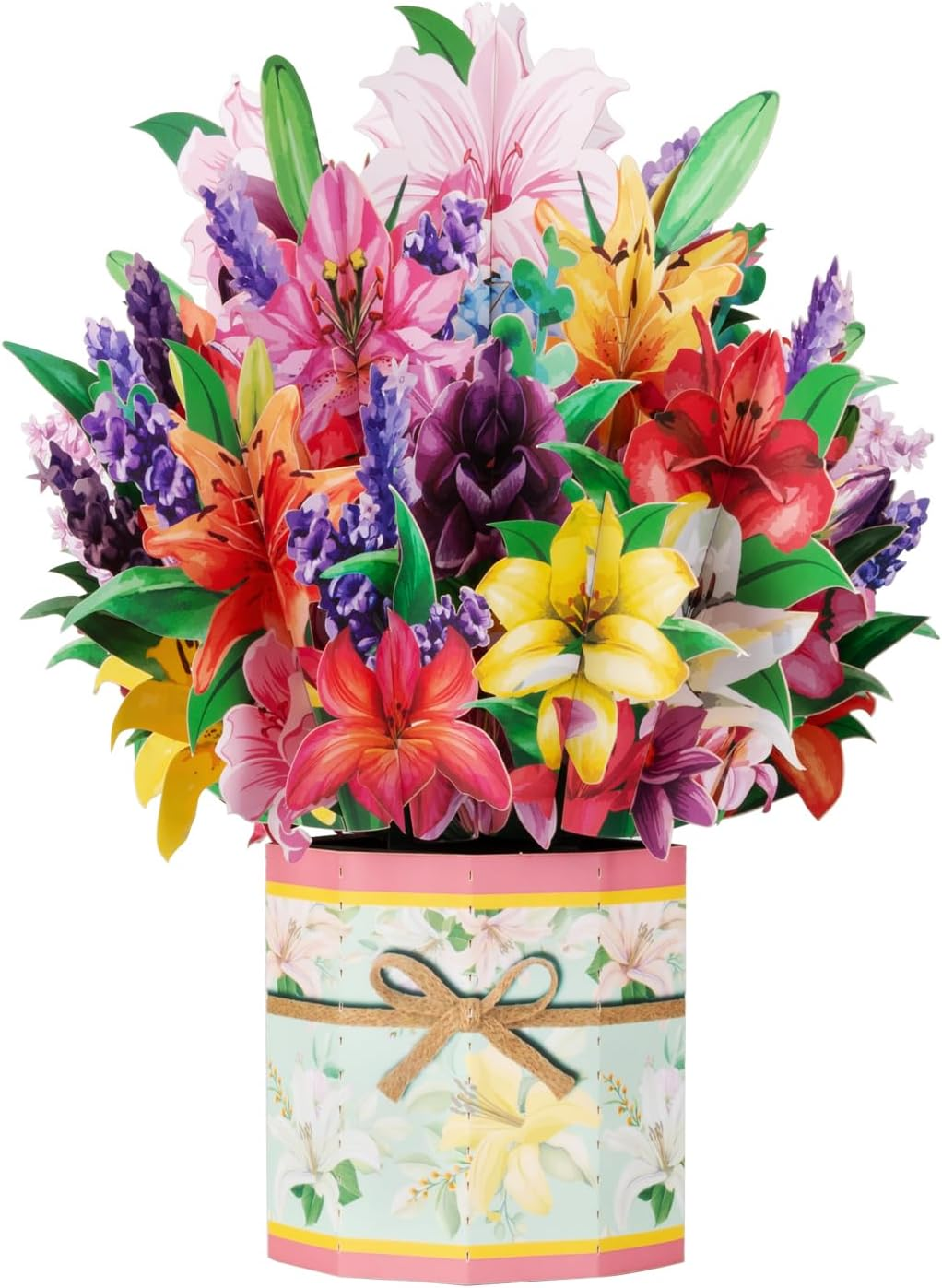 Magic Ants Happy Mothers Day Card, 3D Sunflowers Flower Bouquet Pop up Card, 3D Mothers Day Greeting Cards, Card for Mom Wife, Birthday Card for Women