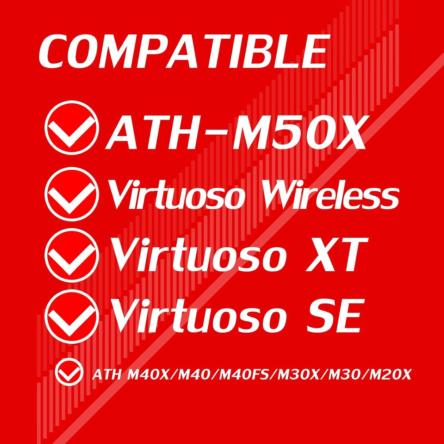 Protective Headband Cover for Virtuoso XT/SE, ATH M Series - Compatible with Virtuoso XT, Virtuoso SE, Virtuoso Wireless, M50X, M50XBT, M50, M40X & More image number 3