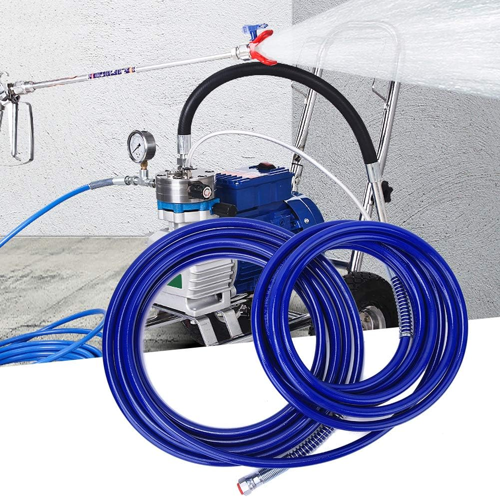 Sprayer Gun Hose, Paint Spray Hose, High Pressure Capacity for 1/4In Airless Paint Spray Hose Spray Gun Marine Automotive Wood Work image number 5