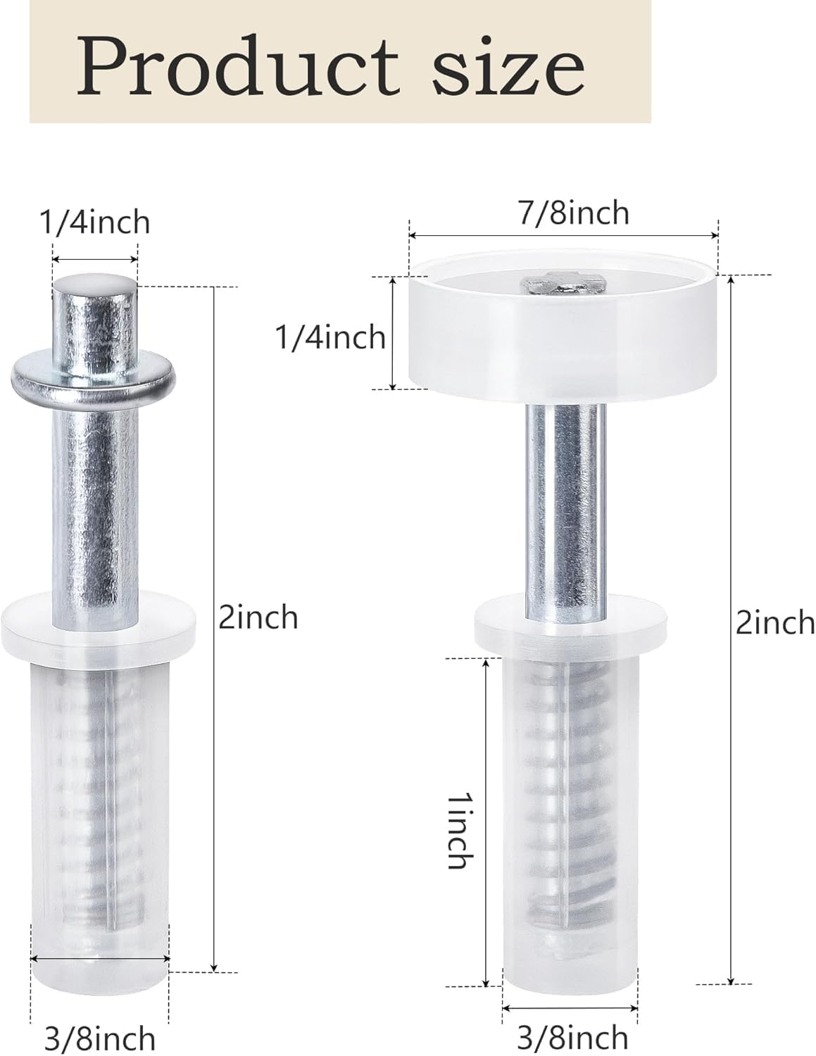 8 Pcs Bi-Fold Door Hardware Kit, Spring Loaded Top Roller Guide Wheel & Pivot, Bifold Closet Door Repair Kit for Folding Pocket Accordion Barn Doors image number 2