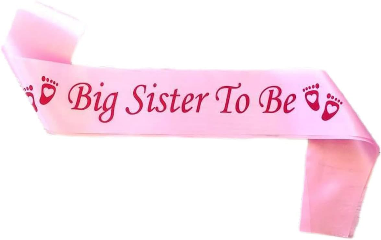 Mummy to Be Sash Blue, Satin Baby Shower Decorations, Gifts for Her, Sash Bundles Daddy - Big Sister - Grandma - Nanny - Auntie to Be Sash, 3 Colours (Pink, Blue, White) image number 7