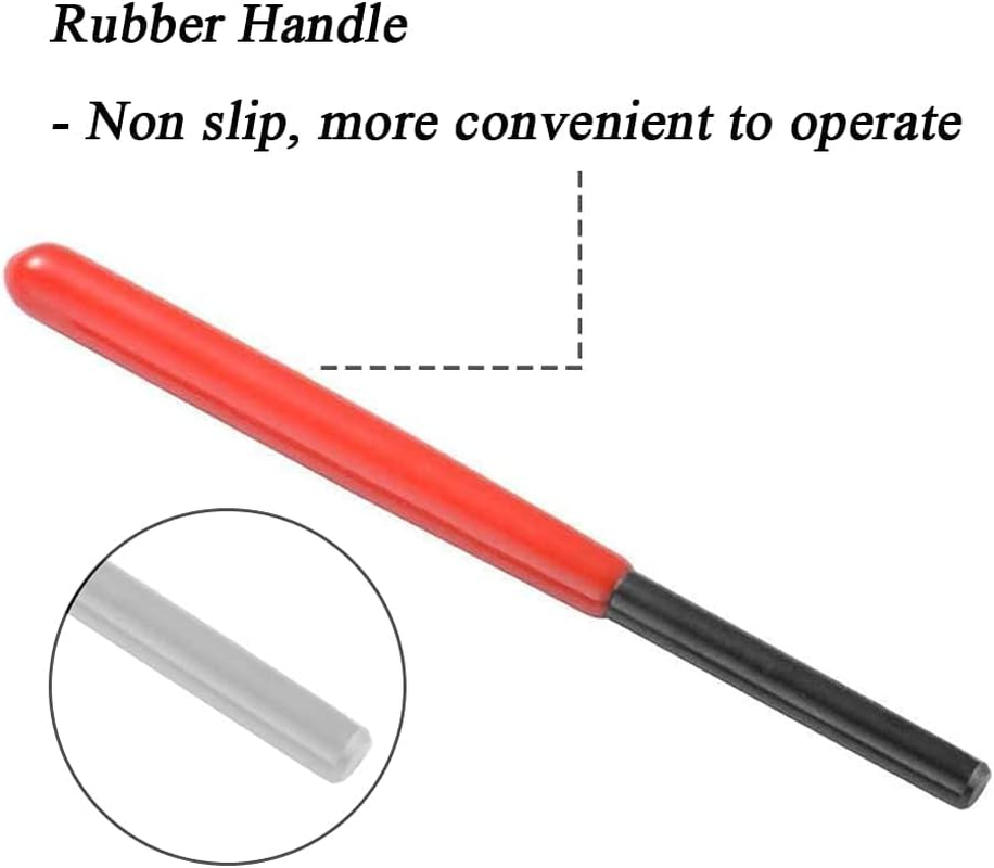 30 Pcs Stripped Thread Repair Insert Kit, Stainless Steel M6 X 1Mm Damaged Thread Repairing Tools, Rethread Recoil Repair Kits Compatible Hand Tool Set for Automatic Repairing image number 3