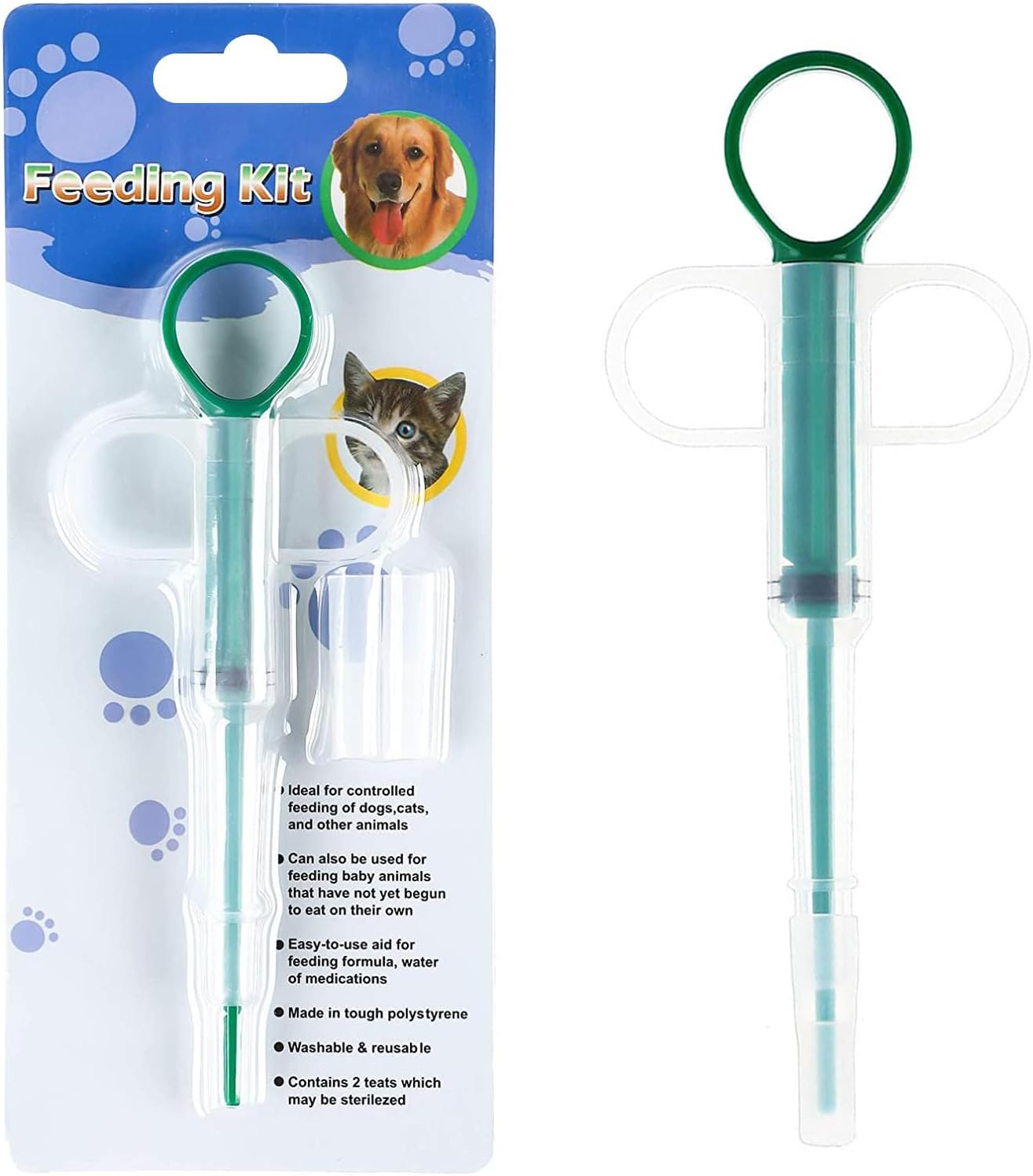 Cozioz Pill Shooter for Small Cats & Dogs, Soft Tip Medicine Dispenser, Easy Pill Administration Feeder for Pets image number 6