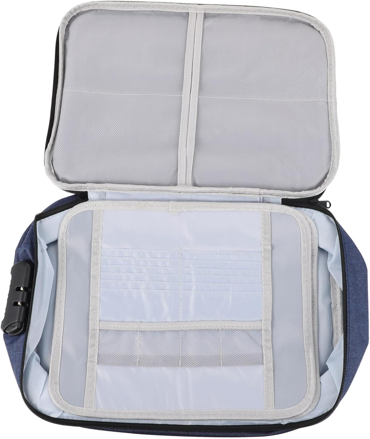 HAPINARY Travel Document Collection Bag Home File Holder Large Capacity Id Storage Bag Document Pouch