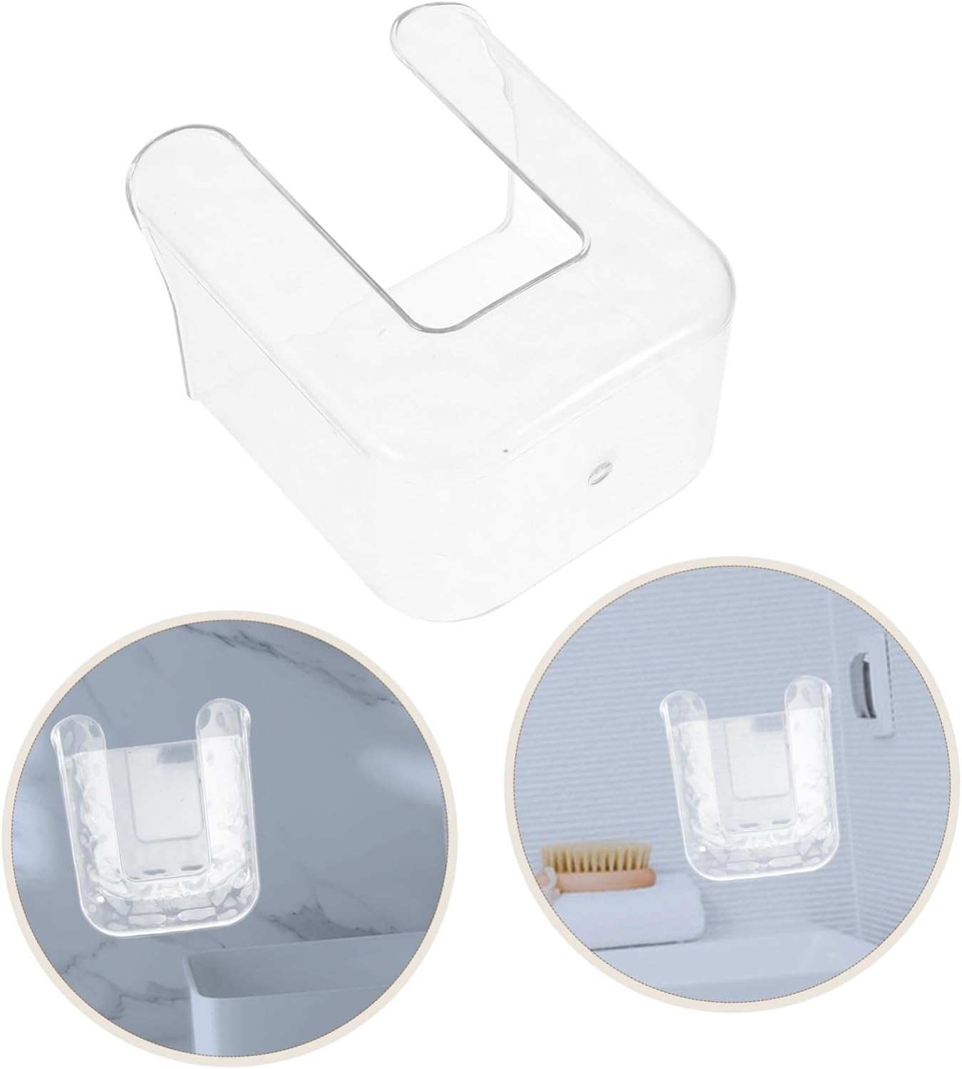 Wipe Holder for Bathroom Tissue Dispenser Wall-Mounted Paper Towel Holder Space-Saving Design image number 2