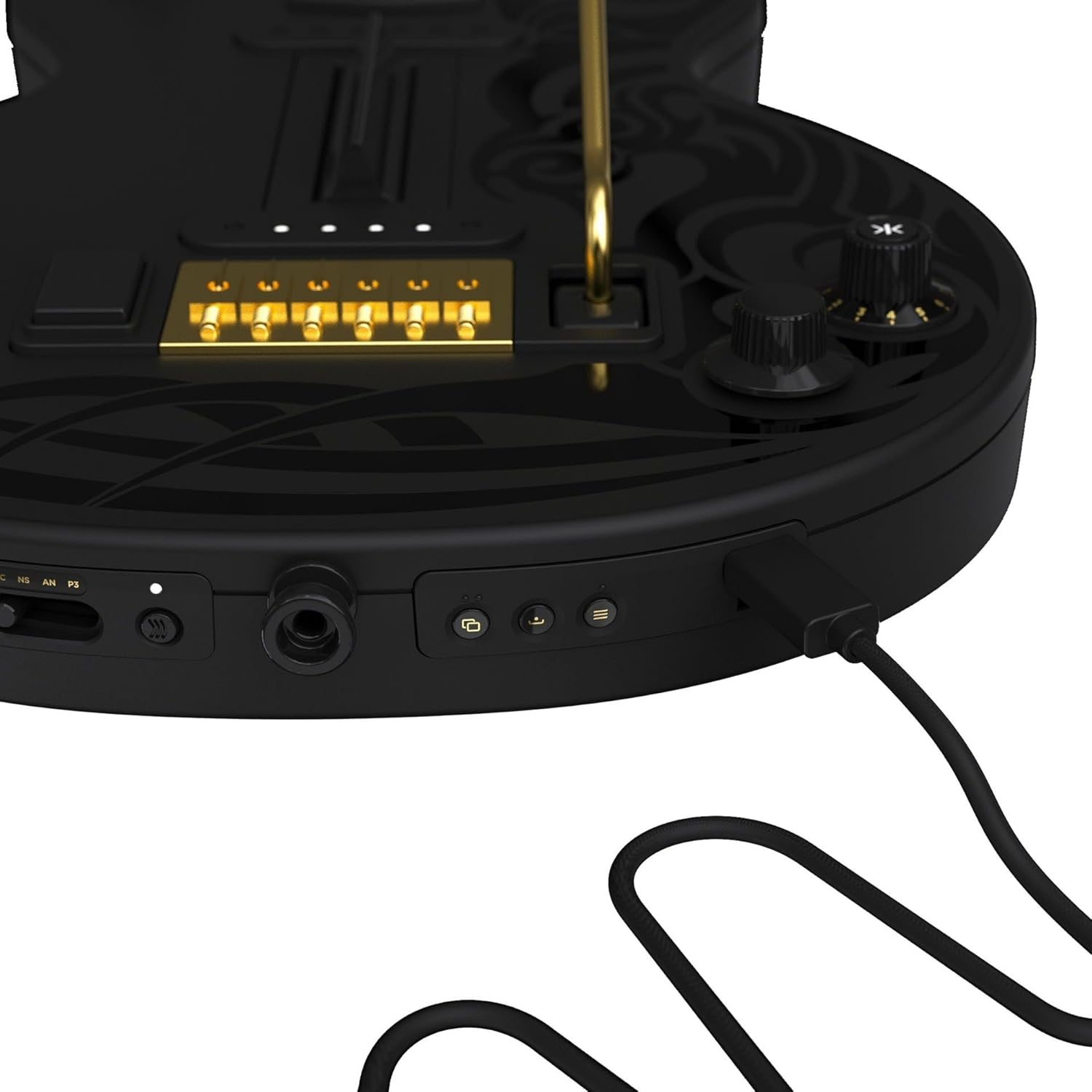 CRKD Gibson Les Paul Guitar Controller - Black Tribal - Multi Platform image number 5