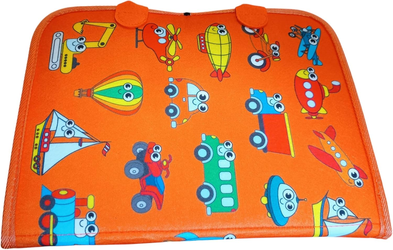 Busy Board - 8 in 1 Preschool Eary Learning Educational Travel Toys with Life Skill, Alphabet, Number, Shape, Color, Animal and Weather - Gifts for Toddlers Quiet Book, Montessori Learning (Pink)