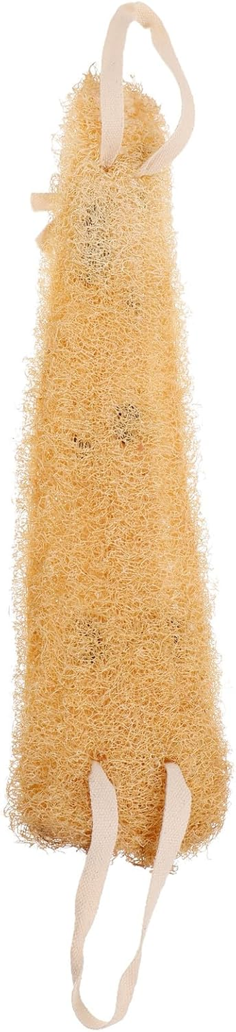 WESIEVYA Natural Loofah Body Scrubber Bath Exfoliating Washcloth Towel Gentle Skin Cleansing for Men Women Elderly Spa Shower Spa Self-Care Ritual image number 2