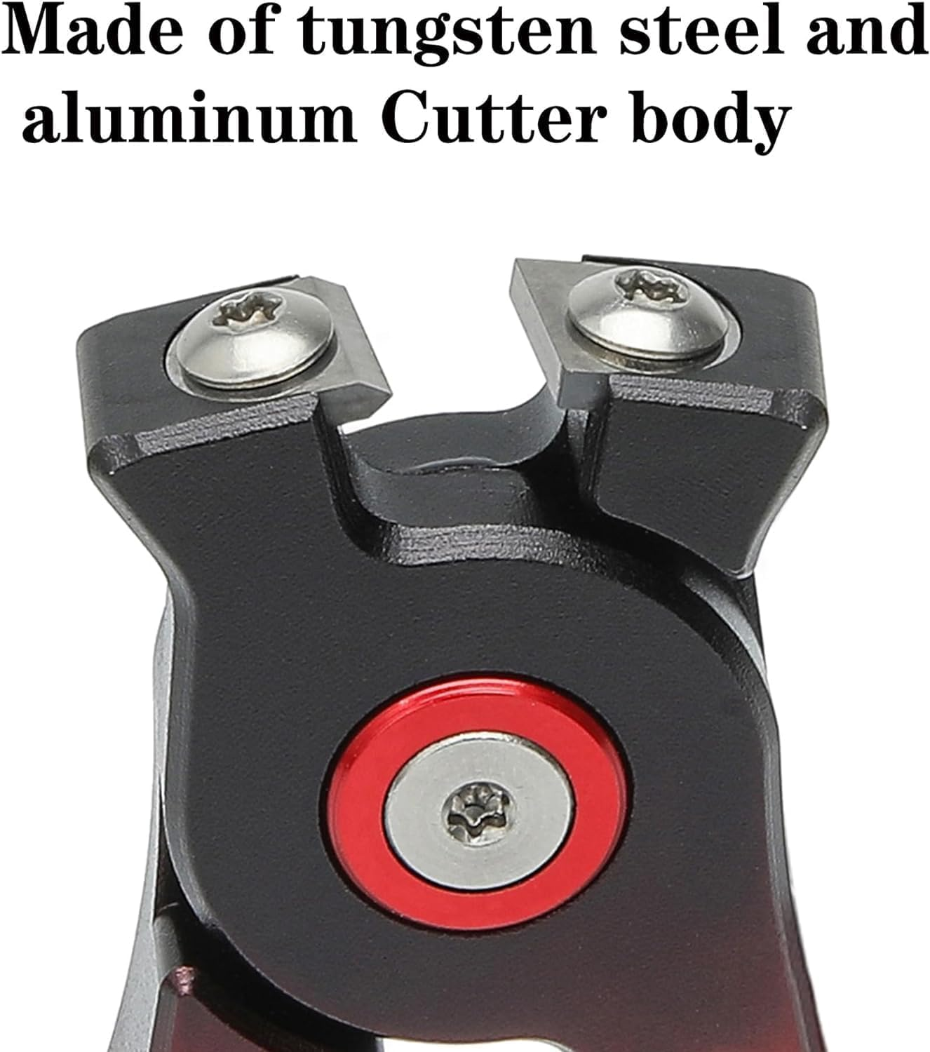 Tungsten 4 Anglers &ndash; Pure Tungsten Carbide Fishing Scissor | Portable Fishing Line Cutter &ndash; Clipper Nippers Quick Line Cutter image number 4